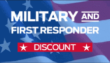 Military and First responder discount